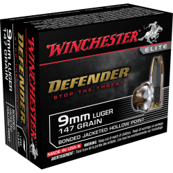 WINCHESTER 9MM 147 DEFENDER