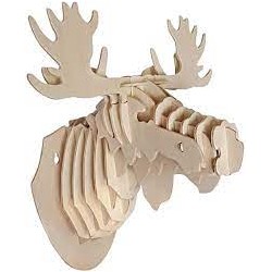 RIVERS EDGE 3D PUZZLE MOOSE