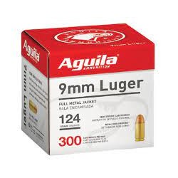 AGUILA 9MM 124 GR FMJ 300...