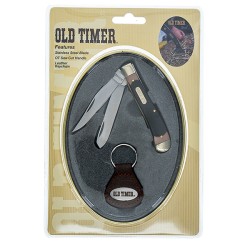 OLD TIMER FOLDER WITH KEY...