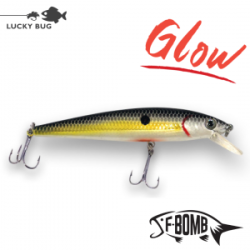 LUCKY BUG F-BOMB MINNOW 4.5"