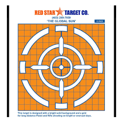 RED STAR TARGET GLOBAL SUN