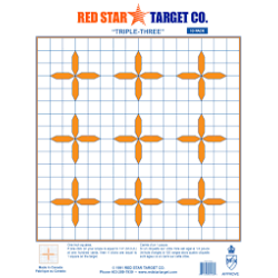 RED STAR TARGET TRIPLE...