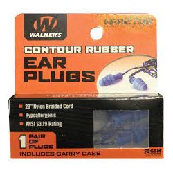 GWP RUBBER EAR PLUGS YEL -...