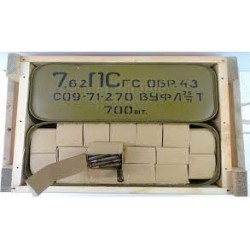 SKS AMMO 7.62X39 123 GR FMJ...