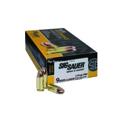 SIG SAUER 9MM 115 GR FMJ