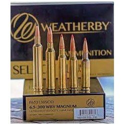 WEATHERBY AMMO 6.5-300 WBY...