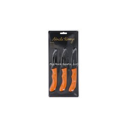 UNCLE HENRY 3 PCE KNIFE SET...