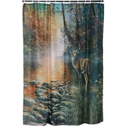 RIVERS EDGE SHOWER CURTAIN...