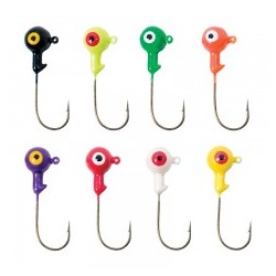 COMPAC JIG HEADS 1/4 OZ GREEN