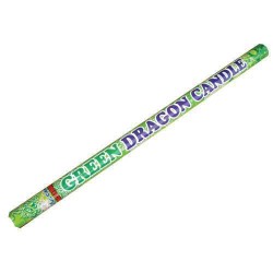 FIREWORKS CANDLE GREEN DRAGON