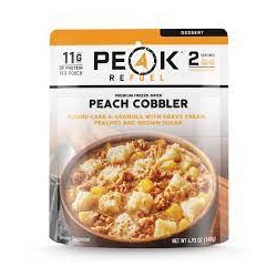 PEAK REFUEL PEACH COBBLER