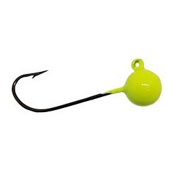 BIG SKY BALL JIG 1/4 OZ YELLOW