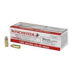 WINCHESTER 9MM 115 GR FMJ