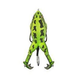 LUNKERHUNT PROP FROG GREEN TEA