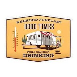 WEEKEND FORECAST THERMOMETER