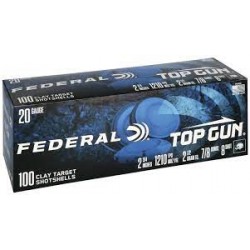 FEDERAL 20GA 2 3/4" #8 100...