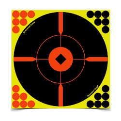 BC SHOOT N C BULLSEYE TARGET