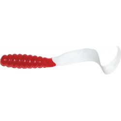 MISTER TWISTER 3" MEANY RED/WH
