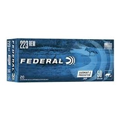 FEDERAL 223 REM 50 GR JHP -...