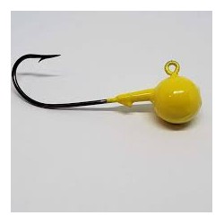 BIG SKY BALL JIG 1/4 OZ YELLOW