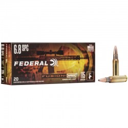 FEDERAL AMMO FUSION 6.8 MM/115