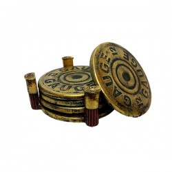 SHOTGUN SHELL COASTER