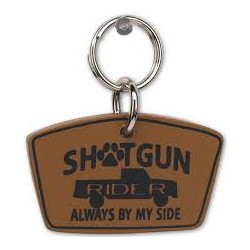 DOG COLLAR CHARM SHOTGUN RIDER