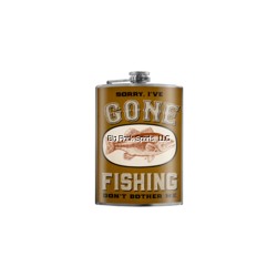 LUCKY JACK GONE FISHING FLASK
