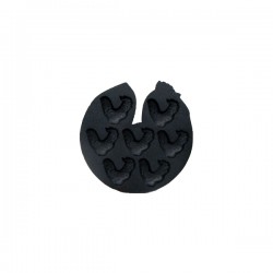 CAST IRON ROOSTER BAKING PAN
