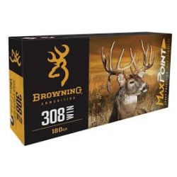 BROWNING 308 WIN 168 GR MAXPT
