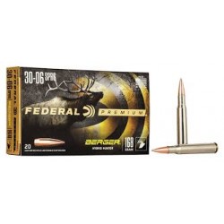 FEDERAL 30-06 168 GR BERGER