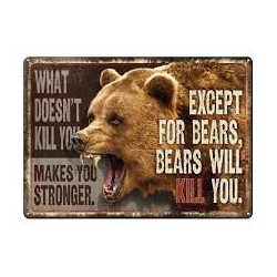 TIN SIGN WHAT DOESN'T KILL YOU