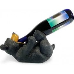 RIVERS EDGE WINE HOLDER BEAR