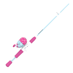 ZEBCO SUPERGIRL SPINCAST COMBO