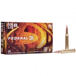 FEDERAL AMMO 270/150 FUSION