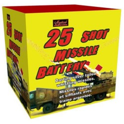 FIREWORK 25 SHOT MISSLE