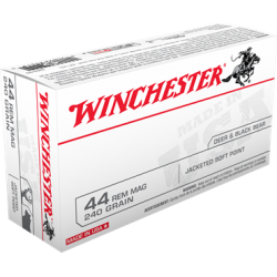 WINCHESTER 44MAG 240 GRAIN...