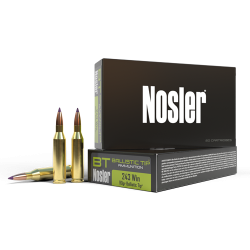 NOSLER AMMO 243/90 BT