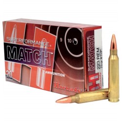 HORNADY 223 75GR BTHP MATCH