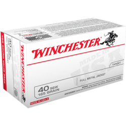 WINCHESTER 40 S&W 165 FMJ -...