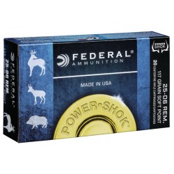 FEDERAL AMMO 25-06/117 SP