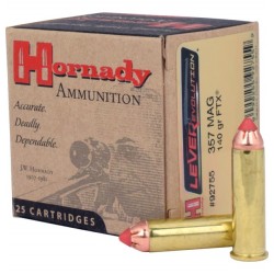 HORNADY AMMO 357/140 FTX