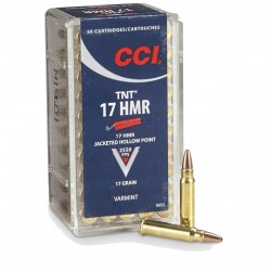 CCI AMMO 17HMR TNT 17 GR -...