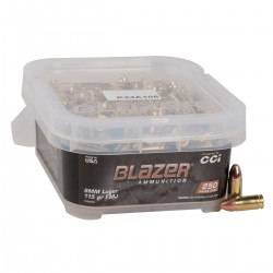 BLAZER AMMO 9MM 250/CT...