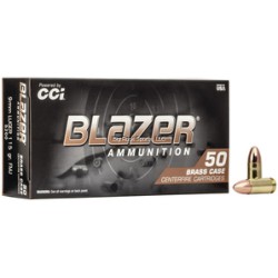 BLAZER AMMO 9MM/115 FMJ -...