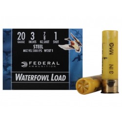 FEDERAL 20 GA 3" #4 WF207-4