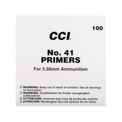 CCI SMALL RIFLE PRIMERS #41...