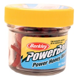 BERKLEY POWER HONEY WORM RED
