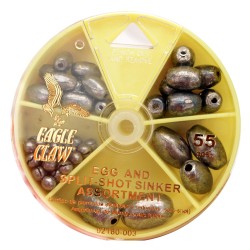 EAGLE CLAW EGG AND SPLIT...